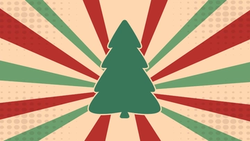Free Retro Christmas Background Template to Edit Online