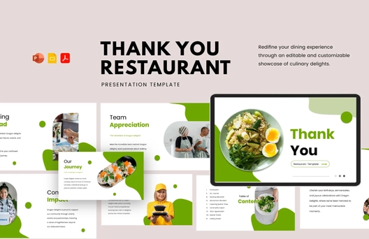 Thank you Restaurant Template