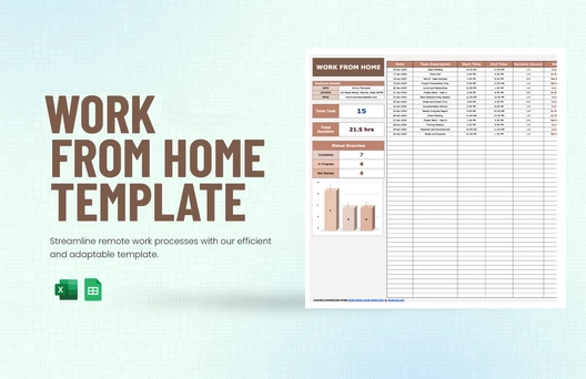 Work from Home Template Work from Home Template