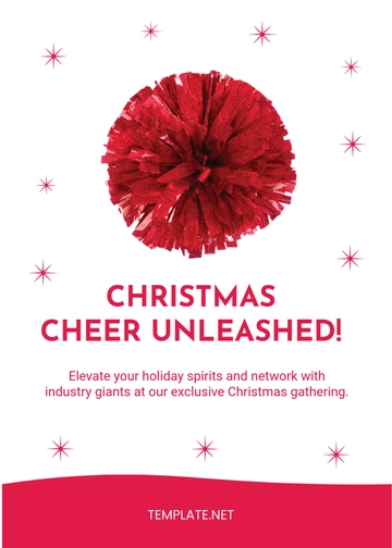 Free Corporate Christmas Invitation Template to Edit Online