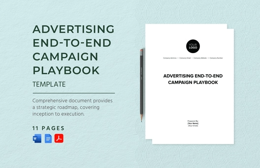 Advertising End-to-End Campaign Playbook Template