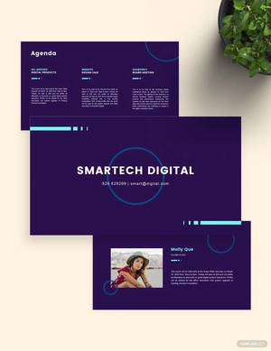 Digital Marketing and Services Presentation Template