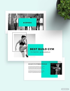 Fitness Gym Presentation Template