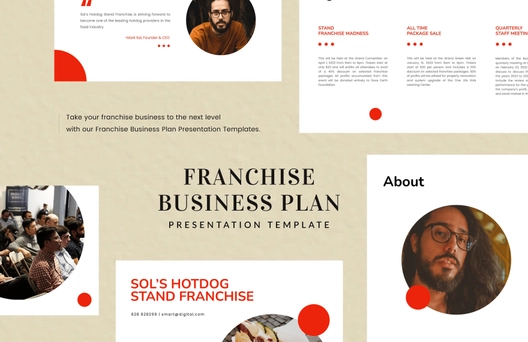 Franchise Business Plan Presentation Template