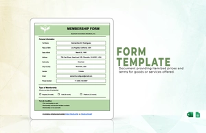 Form Template