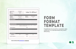 Form Format Template