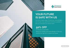 Corporate Business Postcard Template