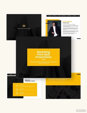 Client Marketing Pitch Deck Template