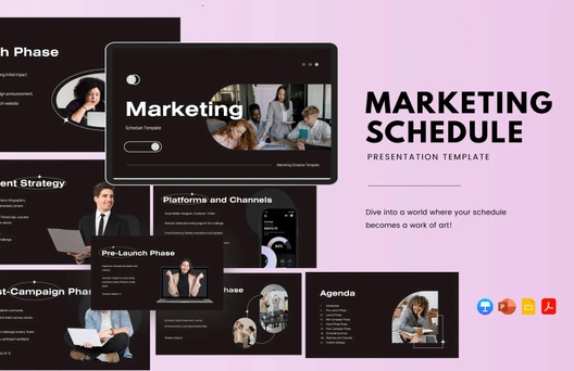 Marketing Schedule Template