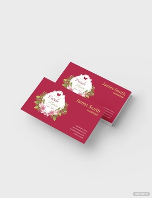 Flower Shop Business Card Template