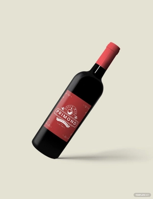 Apple Wine Label Template