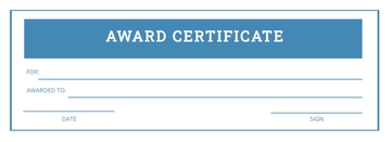 Free Award Label Template to Edit Online