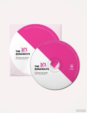 CD DVD Label Template