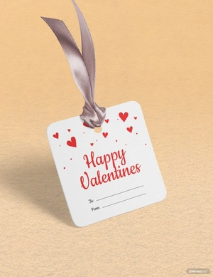 Gift Tag Label Template