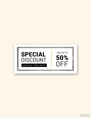 Glitter and Foil Label Template
