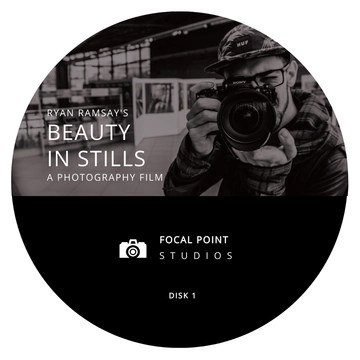 Free Photographer CD Label Cover Template to Edit Online
