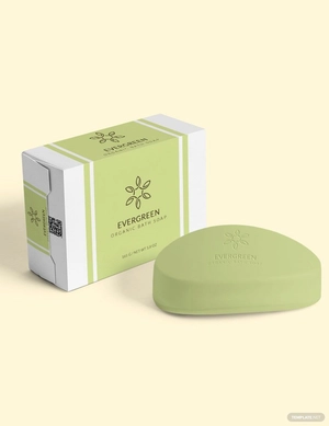 Soap Label Wrap Template