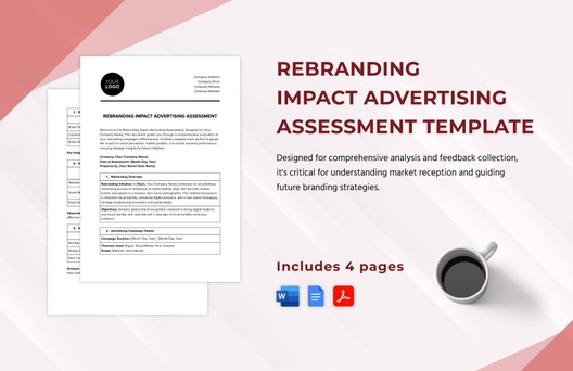 Rebranding Impact Advertising Assessment Template
