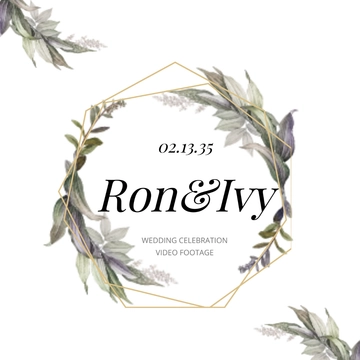 Free Wedding DVD Cover CD Label Template to Edit Online