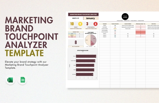 Marketing Brand Touchpoint Analyzer Template