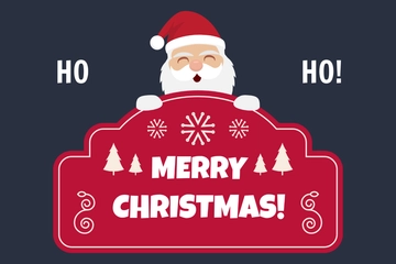 Free Christmas Santa Label Template to Edit Online Free Christmas Santa Label Template to Edit Online