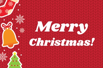 Free Christmas Sticker Label Template to Edit Online Free Christmas Sticker Label Template to Edit Online