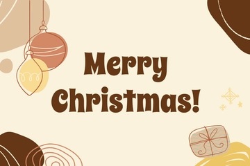 Free Minimalist Christmas Label Template to Edit Online Free Minimalist Christmas Label Template to Edit Online