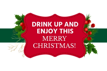 Free Christmas Label for Bottles Template to Edit Online Free Christmas Label for Bottles Template to Edit Online