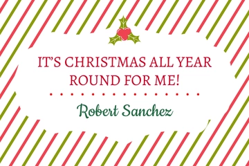 Free Christmas Name Label Template to Edit Online Free Christmas Name Label Template to Edit Online