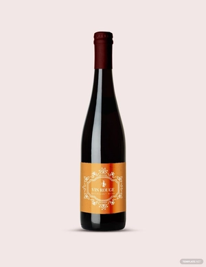 Printable Wine Bottle Label Template