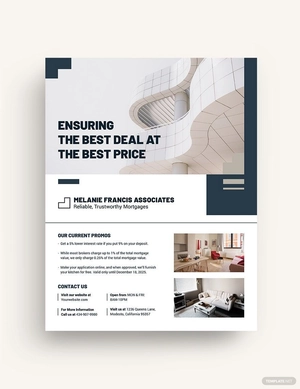 Apartment/Condo Mortgage Broker Flyer Template