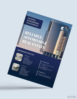 Luxury Real Estate Agent/Agency Flyer Template
