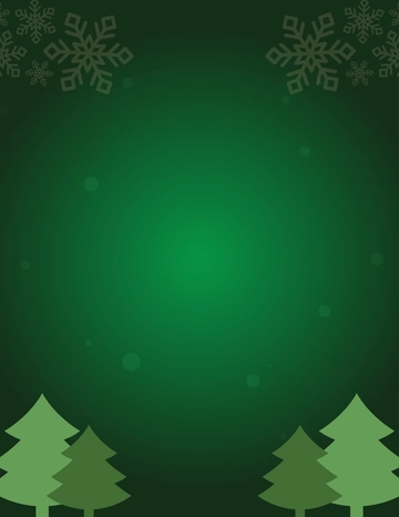 Free Blank Green Christmas Flyer Template to Edit Online