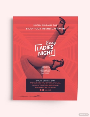 Sexy Night Party Flyer Template