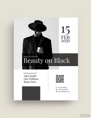 Glamour Fashion Flyer Template