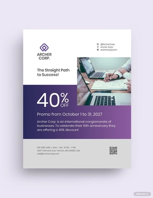 Global Business Flyer Template