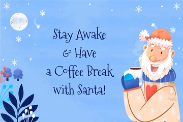 Free Christmas Coffee Label Template to Edit Online Free Christmas Coffee Label Template to Edit Online