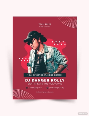 Metric Nightclub Flyer Template Metric Nightclub Flyer Template