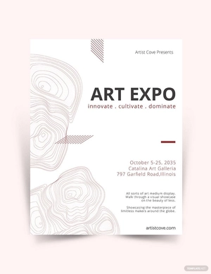 Minimal Artistic Flyer Template