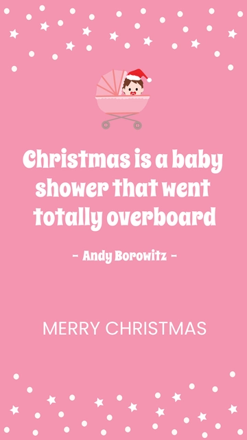 Free Funny Christmas Quote Template to Edit Online
