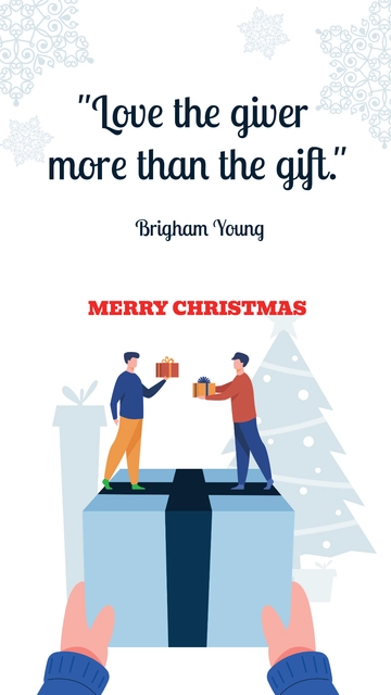 Free Beautiful Christmas Quote Template to Edit Online