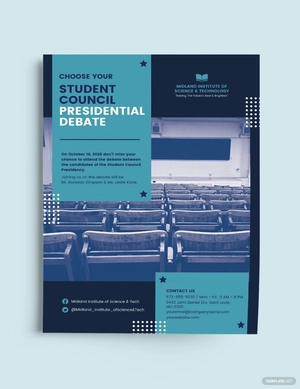 Student Council Flyer Template