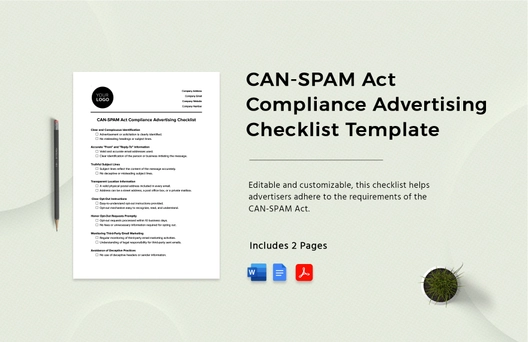 Keyword Advertising Compliance Checklist Template Keyword Advertising Compliance Checklist Template