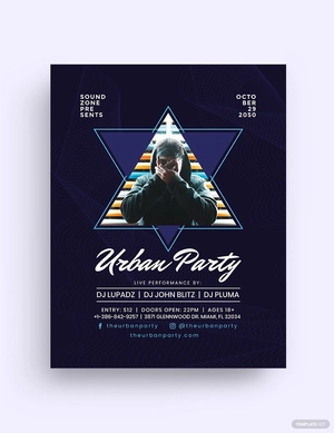 Urban Party Flyer Template