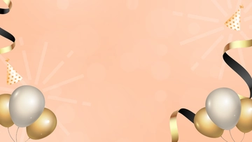 Free New Year Birthday Background Template to Edit Online