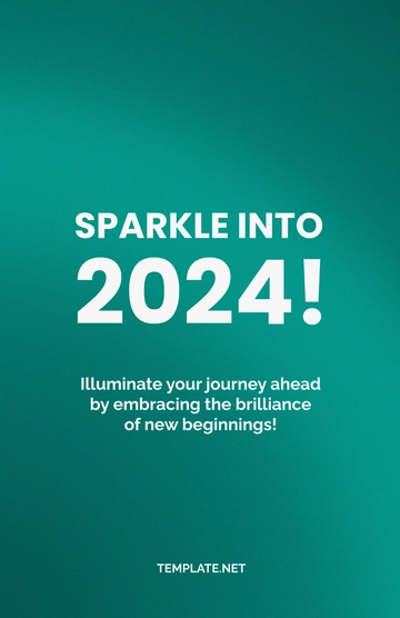 Free New Year 2024 Poster Template to Edit Online
