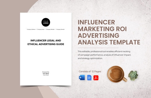 Influencer Legal and Ethical Advertising Guide Template