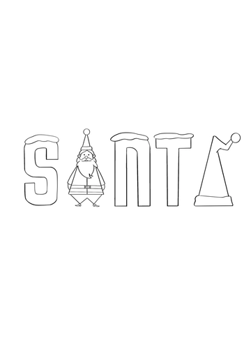 Free Christmas Name Drawing Template to Edit Online