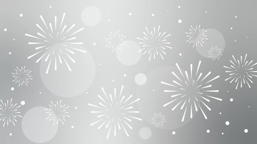 Free Silver New Year Background Template to Edit Online