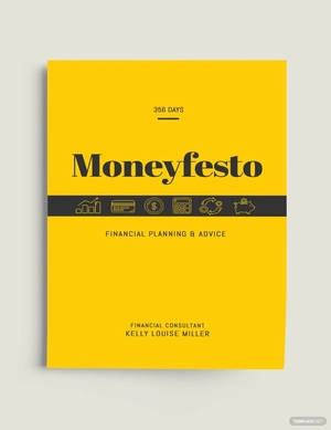 Finance Book Cover Template